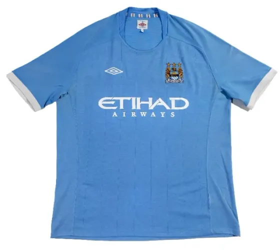 Camisa Manchester City 2010/2011 Umbro (Original da Época)