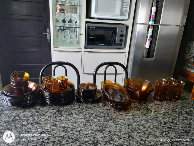 Kit Louça Duralex Ambar
