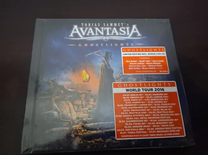 AVANTASIA - Ghostlights (Limited Edition) LACRADO CD Duplo Digibook