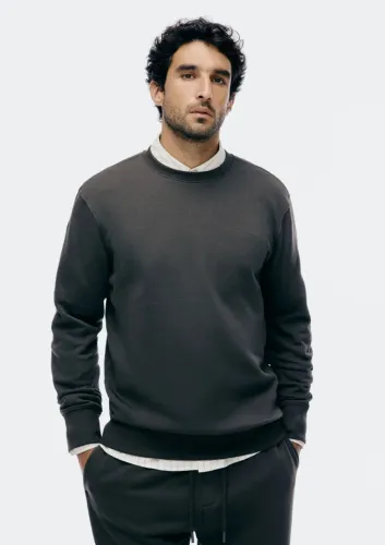 blusão moletom hering peluciado masculino - verde