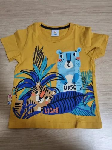 Camiseta infantil 2 anos Zig Zig Zaa