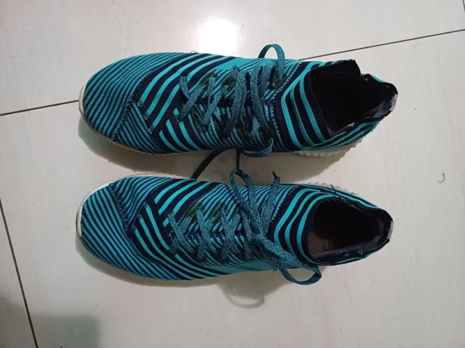 Tênis Adidas Azul e Preto