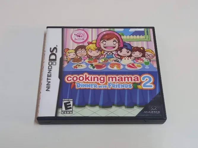 Cooking Mama 2 - Dinner With Friends - Original e Completo para Nintendo DS