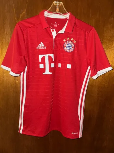 camisa de futebol juvenil do bayern de munique adidas tamanho gg