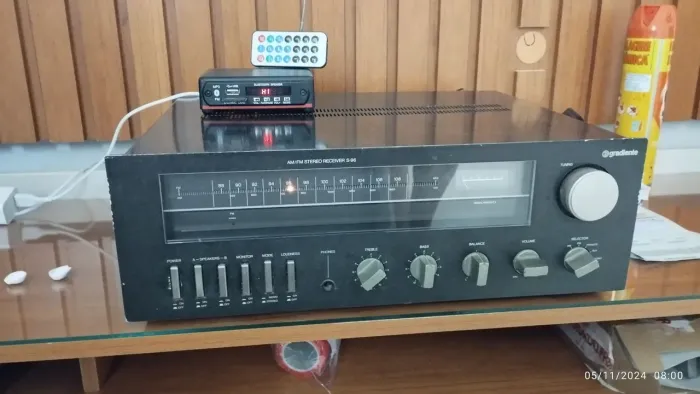 Receiver gradiente S96, excelente estado de conservação!