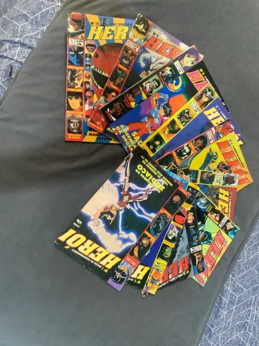 Revistas Herói. Edições de 1 a 10