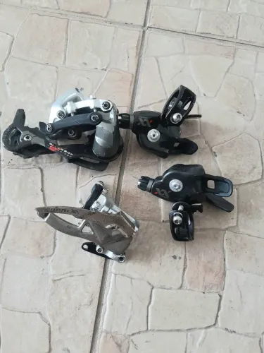 Kit sram XX em carbono