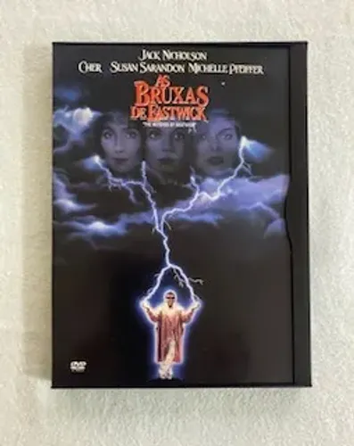 As Bruxas de Eastwick - DVD com Jack Nicholson, Cher, Susan Saradon e Michelle Pfeiffer