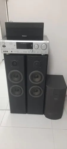 Som Completo Technics e Panasonic