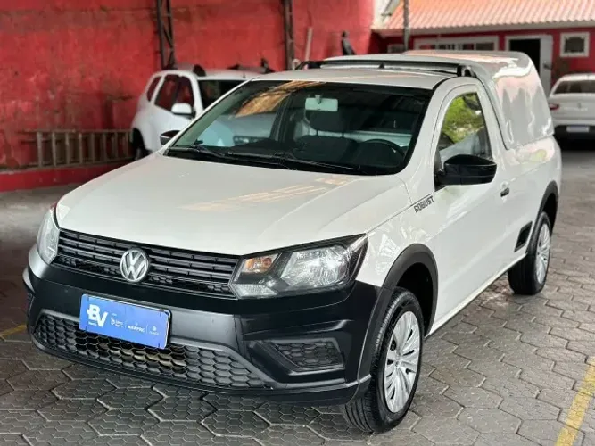 Volkswagen Saveiro Robust 1.6 Total Flex 8V 2022 Com Baú
