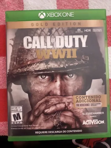 Call of Duty WWII Gold Edition IMPECÁVEL, CÓDIGO DLC NAO UTILIZADO