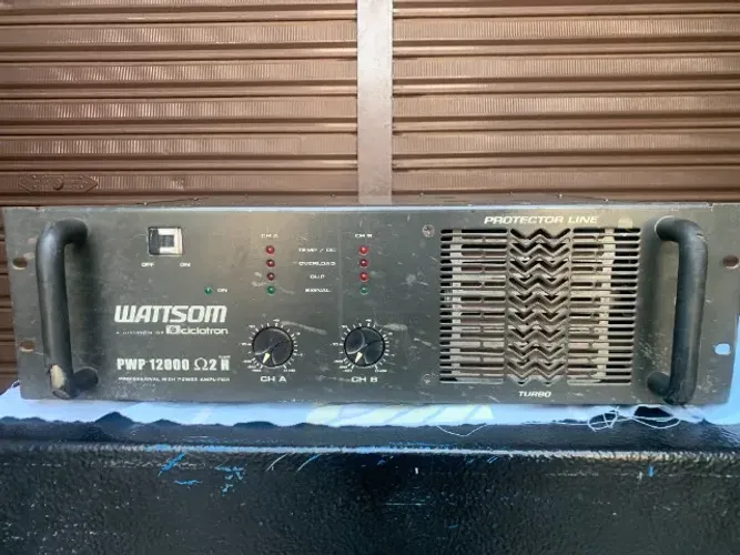 Amplificador de Potência Ciclotron Wattsom Pwp 12000