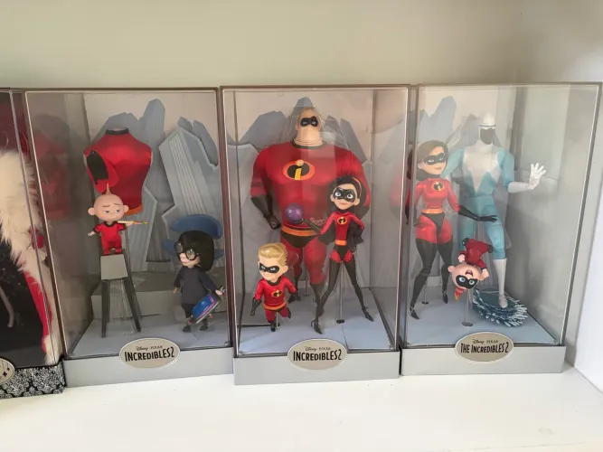 Set bonecos limitados os incríveis Disney