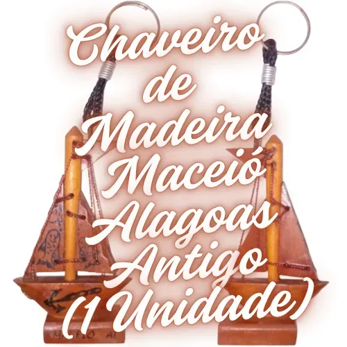 Chaveiro Colecionável Maceió Antigo 