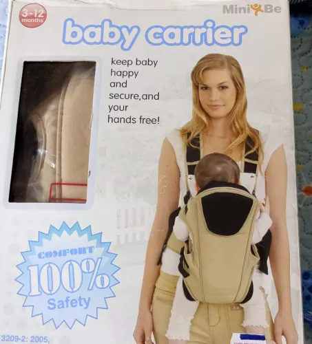 Canguru Ergonômico Bebê MiniBe - Conforto e Segurança