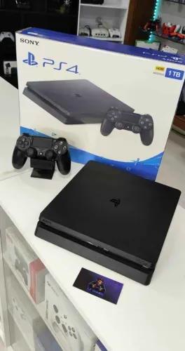 Ps4 Slim 500 GB - Semi-novo (LOJA FÍSICA)