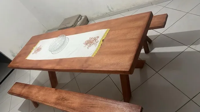 Mesa Rústica PARA SUA CEIA