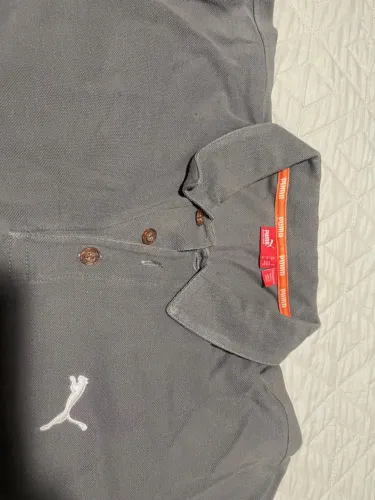 Camisa Polo Puma Cinza