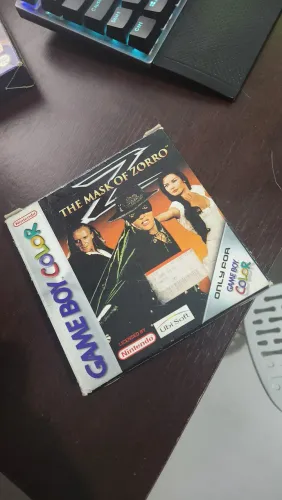 Jogo the mask of Zorro gameboy color