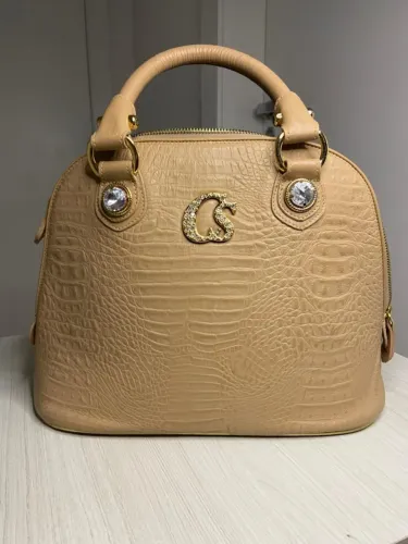Bolsa Carmen Steffens Bau de mão