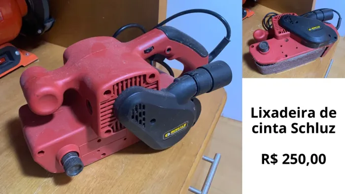 Lixadeira de cinta Schulz
