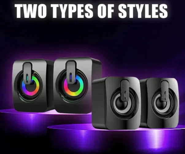 Caixas de Som para PC / Notebook com RGB
