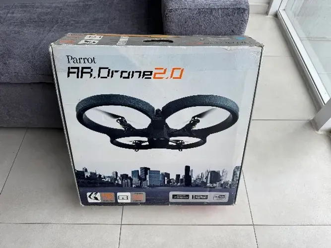 Drone Parrot AR.Drone 2.0 Inteligencia Artificial Celular