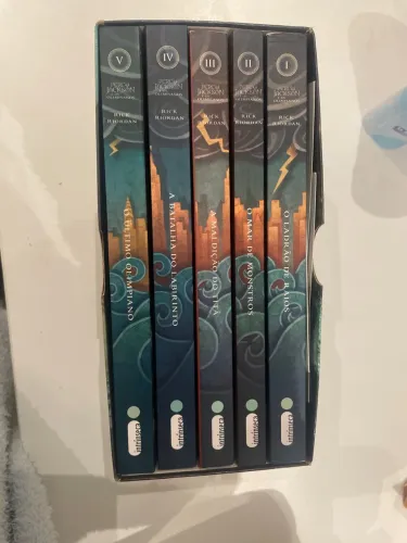 Box Percy Jackson e os Olimpianos - Série Completa