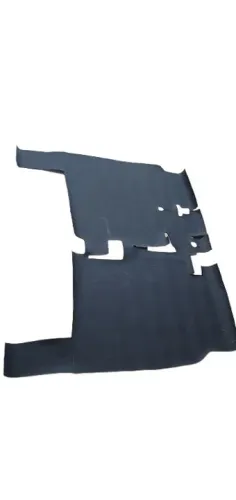 Tapete assoalho  em courvin preto  para caminhao  towner junior