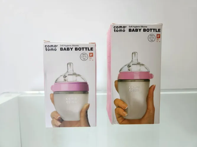 Kit Mamadeiras Como Tomo 150ml e 250ml Rosa
