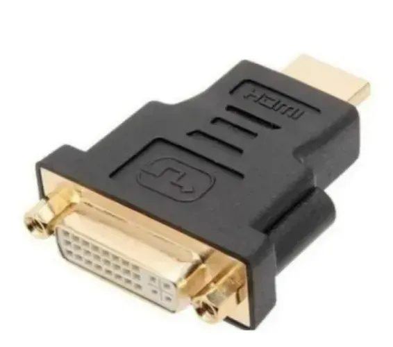 Adaptador DVI-i 24+5 Fêmea para HDMI Macho 1080p