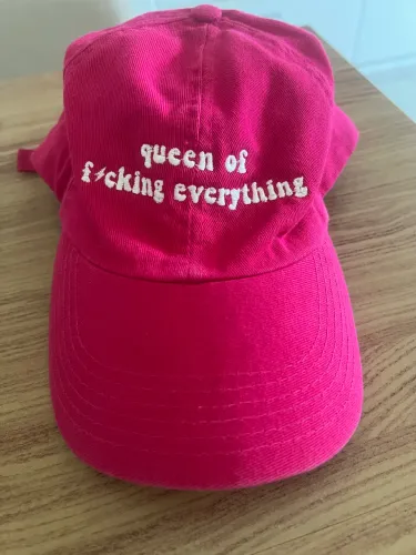 Boné feminino rosa