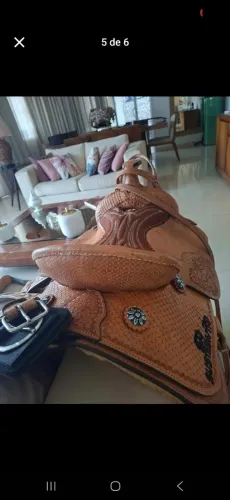 Sela de laço profissional, zerada, nunca usada 