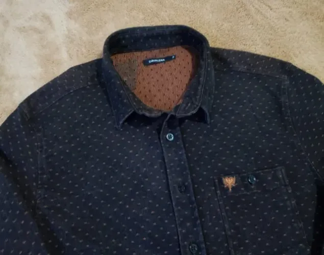 Camisa Cavalera Flanelada Linda Original Estado de Nova Desapego Oportunidade