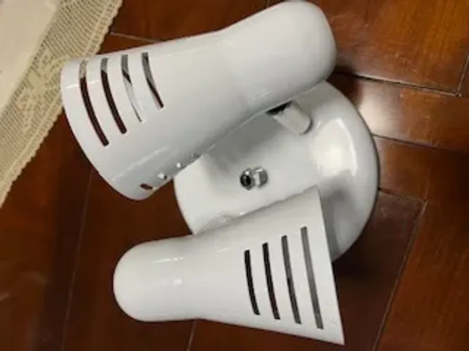 11 conjuntos de spot retrô - cor branca