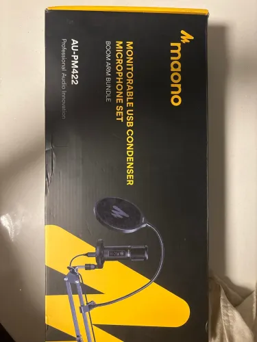 Microfone Condensador USB Maono AU-PM422 - Completo e Profissional!