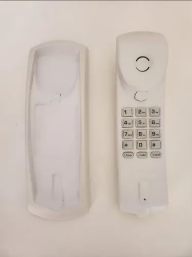 telefone fixo sem o fio para colecionadores decoração ou artesanato<br>eu não sei se funciona
