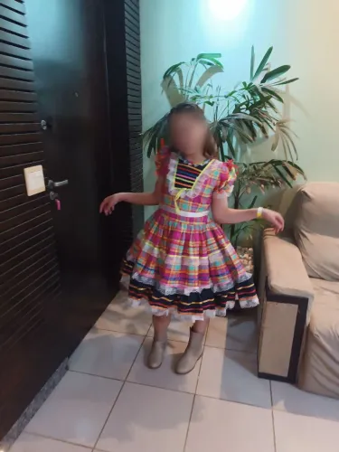 Vestido Caipira / Quadrilha Infantil Festas Juninas