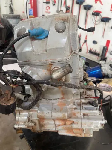 Motor de moto 450 importado completo