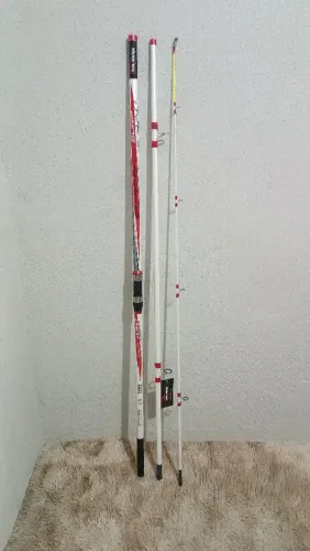 Vara de pesca 4,50m nova