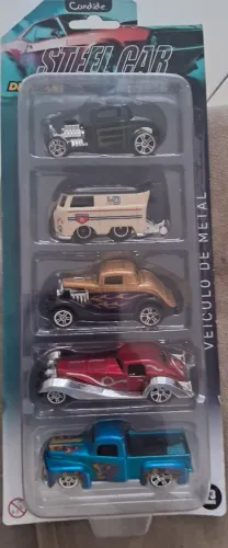 Miniaturas 5 Pack Steel Car - Candide