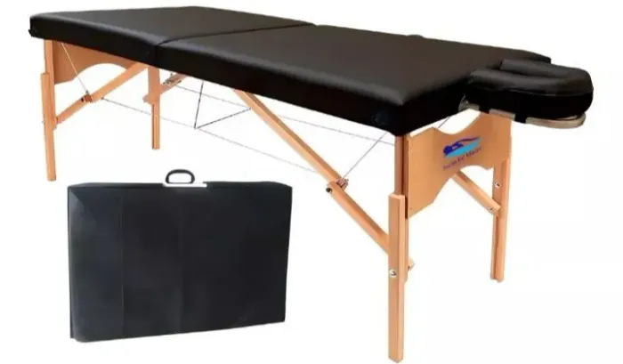 Mesa de Massagem Dobrável de Madeira LEGNO