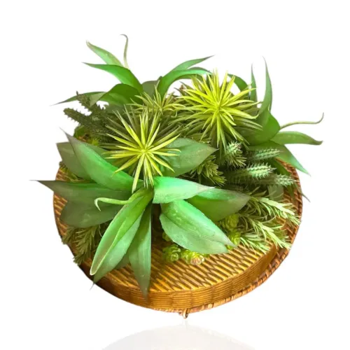 Arranjo Artificial de Suculentas - Decoração 