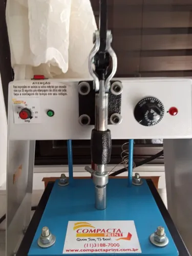 PRENSA TERMICA COMPACTA PRINT 30X40 NOVA DIAS DE USO aceito cartao