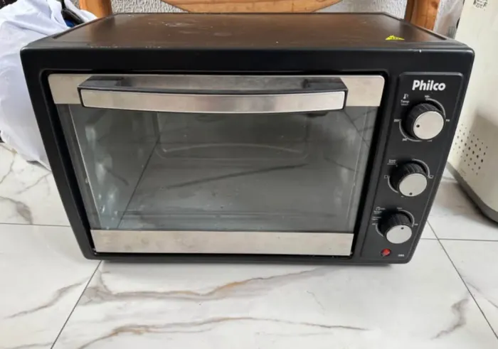 Forno eletrico 38L nao tem os acessórios de dentro