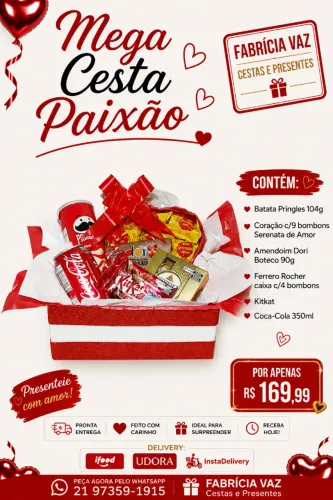 Mega Cesta Paixão