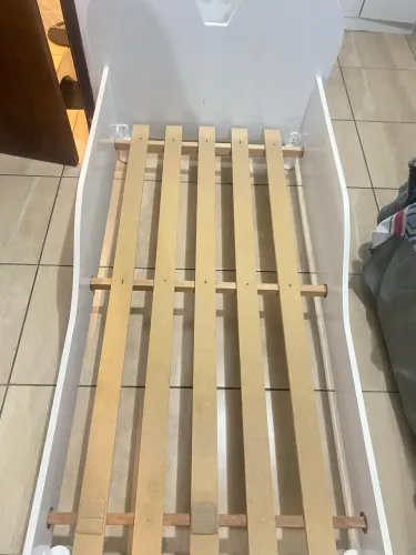 mini cama + colchão
