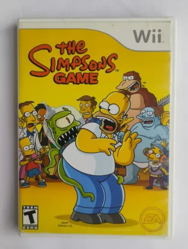 The Simpsons Game Nintendo Wii
