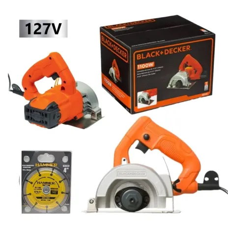 Serra Mármore Black&Decker com Disco diamantado 1100W-127V (nova)
