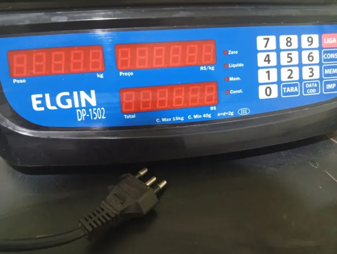 BALANÇA GRANDE ELGIN DP-1502 15kg programável